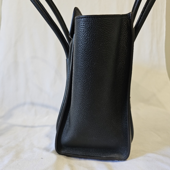 CELINE Micro luggage bag drummed calfskin - Picture 4 of 11